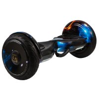 Гироскутер GT Smart Wheel 10.5 Самобаланс + App + Аква (Синяя Сфера)